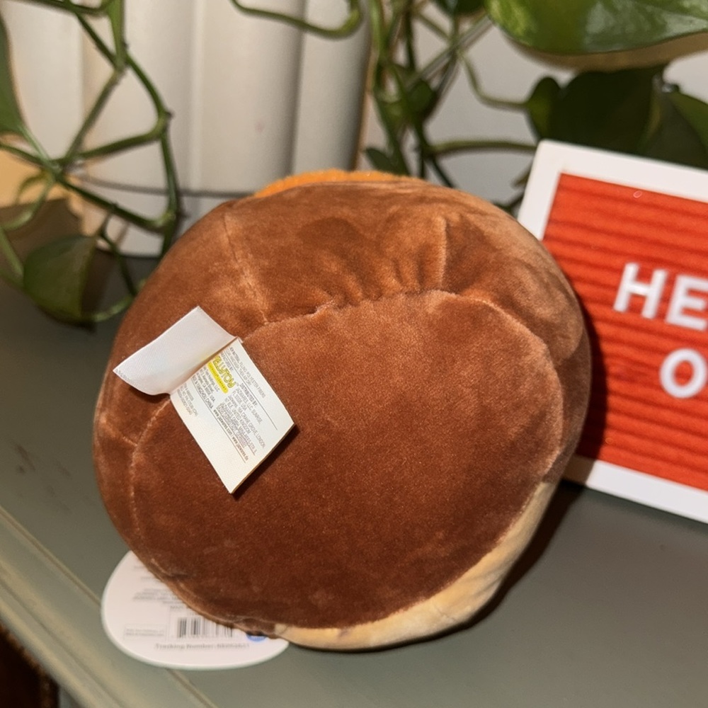 Robb Squishmallows Orange and Brown Plush Toy - Picture 5 of 5